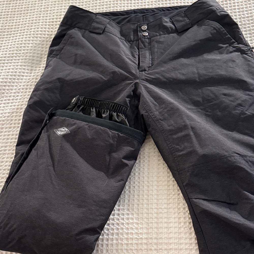 Columbia Women’s Slate Gray Storm Slope Pants with Omni-Heat Technology